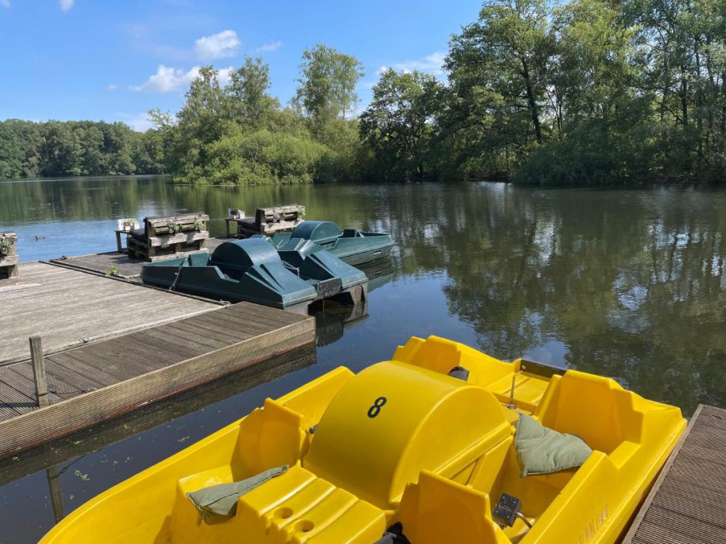 Natuurpark de Leemputten waterfietsen