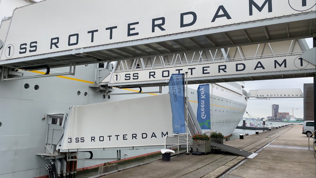 white and blue building during daytime bezoek rotterdam met kinderen SS rotterdam